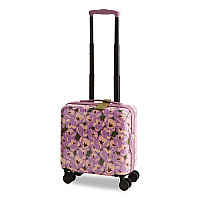 16" Mini Adair Spinner, 14 x 8 x 16, Curly Tulips Purple Floral (5211421387)