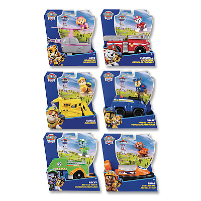 Vehicle Set, Preschool, 6/Carton (6071153)