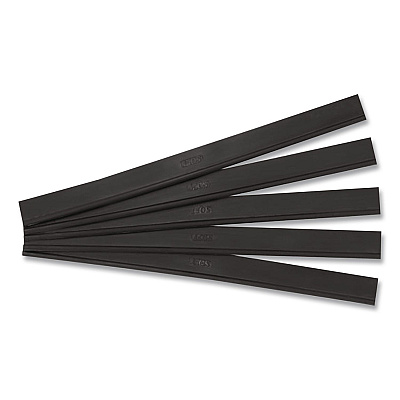 Rubbermaid Commercial Glass Squeegee Replacement Blade, 10" Wide Blade, 5/Pack (2221948)
