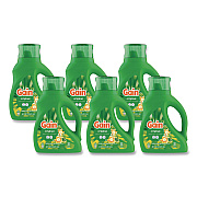 Liquid Laundry Detergent, Gain Original Scent, 42 oz Bottle, 6/Carton (22578)