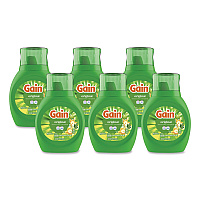Liquid Laundry Detergent, Gain Original Scent, 19 Loads, 25 oz Bottle, 6/Carton (23233CT)
