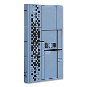 Adams Record Ledger Book, Record-Style Rule, Blue Cover, 12.12 x 7.62 Sheets, 300 Sheets/Book (ARB712CR3)