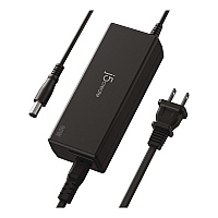 j5create Power Adapter for Dell Inspiron/Latitude Laptops, Black (JUP1090D)