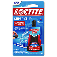 Loctite Ultra Liquid Control Super Glue, 0.14 oz, Dries Clear (LOC1647358)