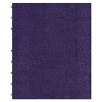 Blueline MiracleBind Notebook, 1-Subject, Medium/College Rule, Purple Cover, (75) 9.25 x 7.25 Sheets (REDAF915086)
