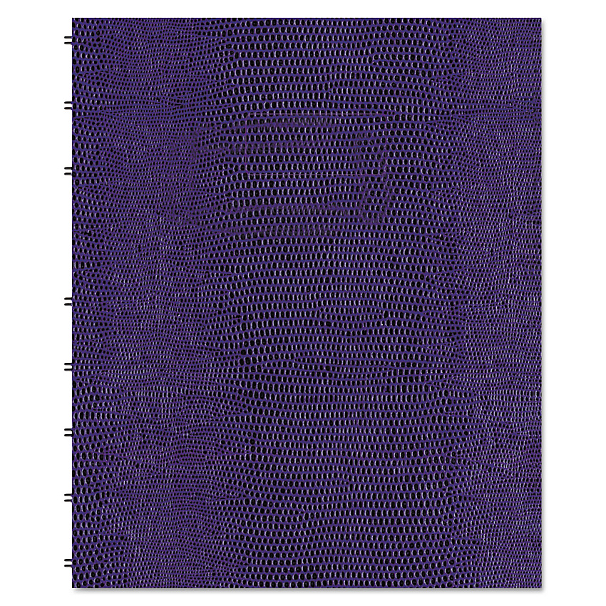 Blueline MiracleBind Notebook, 1-Subject, Medium/College Rule, Purple Cover, (75) 9.25 x 7.25 Sheets (REDAF915086)