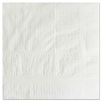 Hoffmaster Cellutex Table Covers, Tissue/Polylined, 54" x 108", White, 25/Carton (HFM210130)