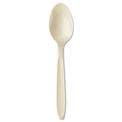 Solo Reliance Mediumweight Cutlery, Teaspoon, Champagne, Bulk, 1,000/Carton (SCCRSAT)