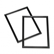 AbilityOne 7105000528689 SKILCRAFT Style A-Frame, Black, Wood, 8.5 x 11