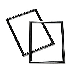AbilityOne 7105000528689, SKILCRAFT Style A-Frame, Black, Wood, 8.5 x 11