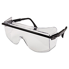 Honeywell Uvex Astro OTG 3001 Safety Spectacles, Black Frame (UVXS2500C)