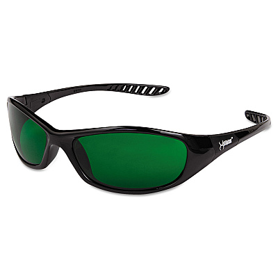KleenGuard V40 HELLRAISER Safety Eyewear, Black Frame, IR/UV 3.0 Lens (KCC20544)