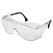 Honeywell Uvex Ultraspec 2001 OTG Safety Eyewear, Clear/Black Frame, Clear Lens (UVXS0112)