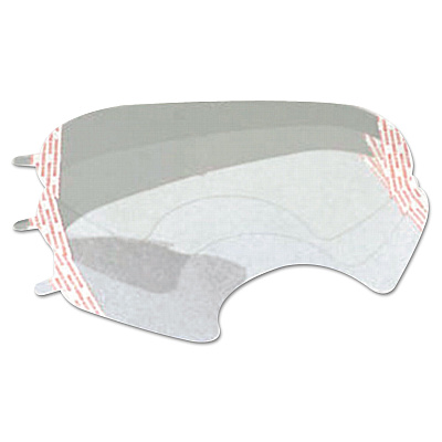 3M 6000 Series Full-Facepiece Respirator-Mask Faceshield Cover, Clear (MMM6885)