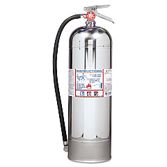 Kidde ProPlus 2.5 W H2O Fire Extinguisher, 2-A, 2.5 gal, 20.86 lb (KID466403)