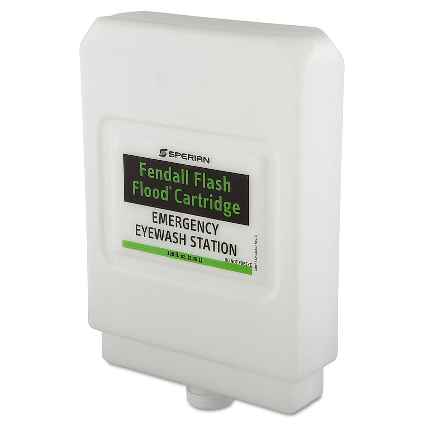 Honeywell Fendall Flash Flood Eyewash Station Refill Cartridge, 12 x 10 x 13, 1 gal, 4/Carton (FND320004010000)
