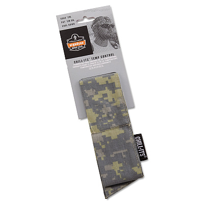 ergodyne Chill-Its 6700/6705 Bandana/Headband, One Size Fits All, Camo (EGO12304)