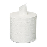 GEN Centerpull Towels, 2-Ply, 7.3" x 500 ft, White, 600 Roll, 6 Rolls/Carton (GEN203)