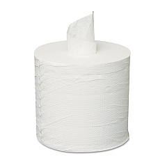 GEN Centerpull Towels, 2-Ply, 7.3" x 500 ft, White, 600 Roll, 6 Rolls/Carton (GEN203)