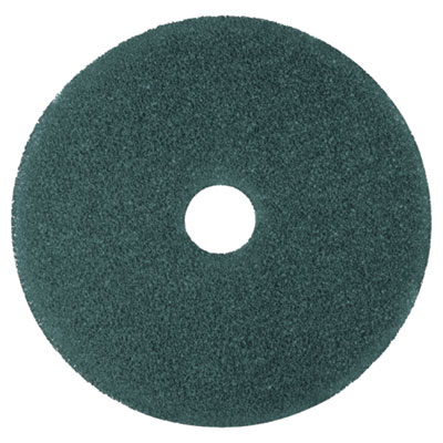 3M Low-Speed High Productivity Floor Pads 5300, 13" Diameter, Blue, 5/carton (MMM08406)