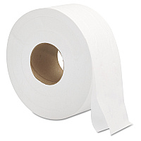General Supply Jumbo Roll Bath Tissue, Septic Safe, 2-Ply, White, 3.3" x 700 ft, 12/Carton (GEN9JUMBOB)