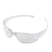 MCR Safety Checkmate Wraparound Safety Glasses, CLR Polycarbonate Frame, Coated Clear Lens, 12/Box (CK110BX)