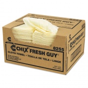 Chix Fresh Guy Towels, 13.5 x 13.5, Yellow, 150/Carton (8255)