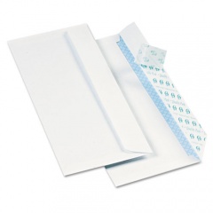 Quality Park Redi-Strip Security Tinted Envelope, #10, Commercial Flap, Redi-Strip Heat-Resistant Closure, 4.13 x 9.5, White, 1,000/Box (69122B)
