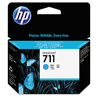 HP 711, (CZ130A) Cyan Original Ink Cartridge