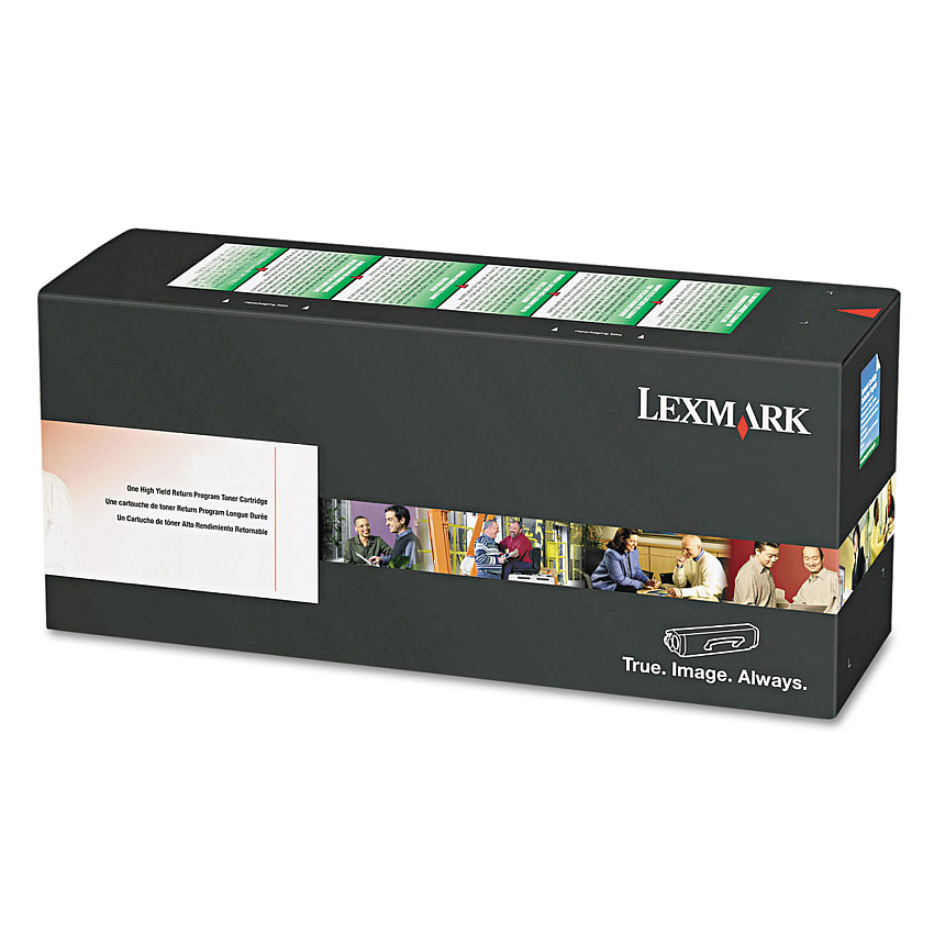 Lexmark C734A4KG Return Progam Toner, 8,000 Page-Yield, Black