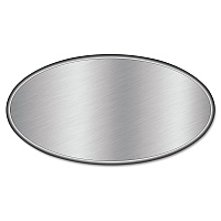 HFA Foil Laminated Board Lids, 7" Diameter, Aluminum, 500/Carton (HFA2047L)