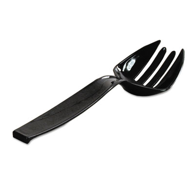 WNA Plastic Forks, 9 Inches, Black, 144/case (WNAA7FKBL)