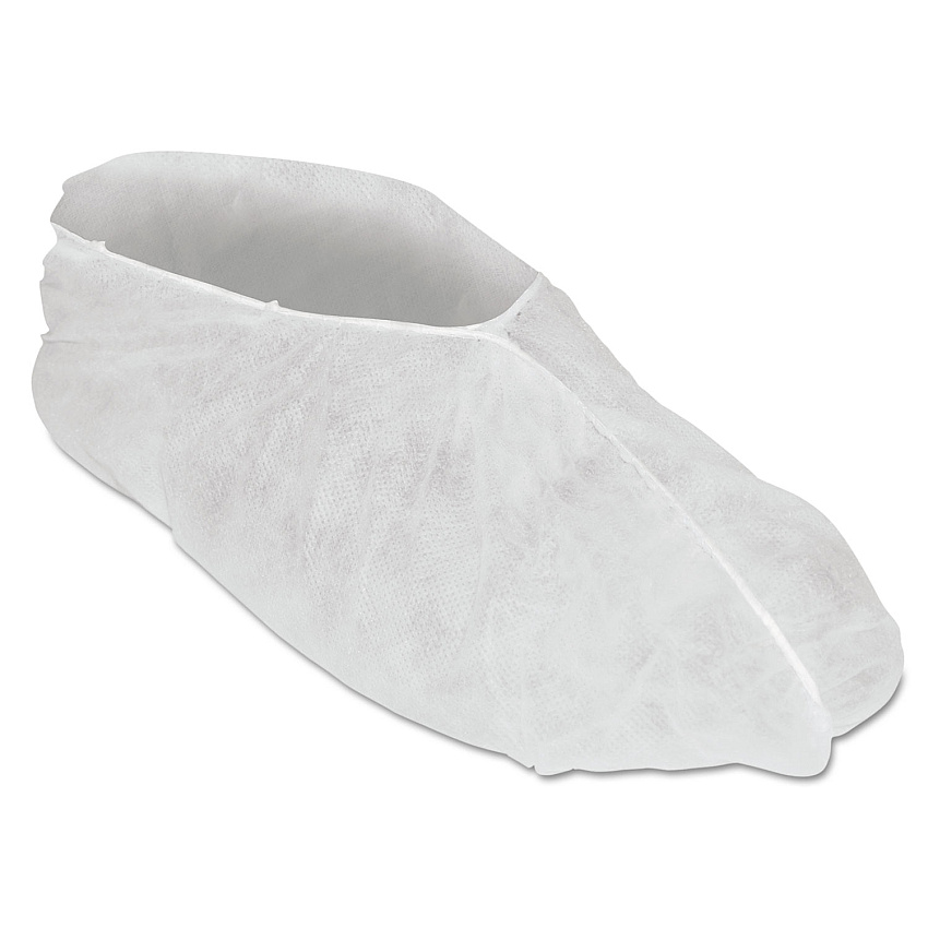 KleenGuard A20 Breathable Particle Protection Shoe Covers, One Size Fits All, White, 300/Carton (KCC36885)