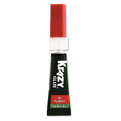 Krazy Glue All Purpose Instant Gel, 0.07 oz, Dries Clear (EPIKG86648R)