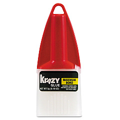 Maximum Bond Krazy Glue, 0.18 oz, Dries Clear (EPIKG48348CO)