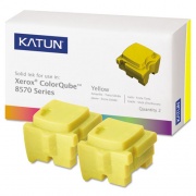 Katun Compatible 108R00928 Solid Ink Stick, 4,400 Page-Yield, Yellow, 2/Box (39399)