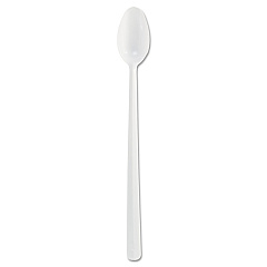 Dart Bonus Polypropylene Utensils, 8", Spoon, White, 1000/Carton (DCCSO8BW)