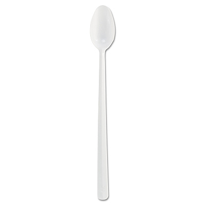 Dart Bonus Polypropylene Utensils, 8", Spoon, White, 1000/Carton (DCCSO8BW)