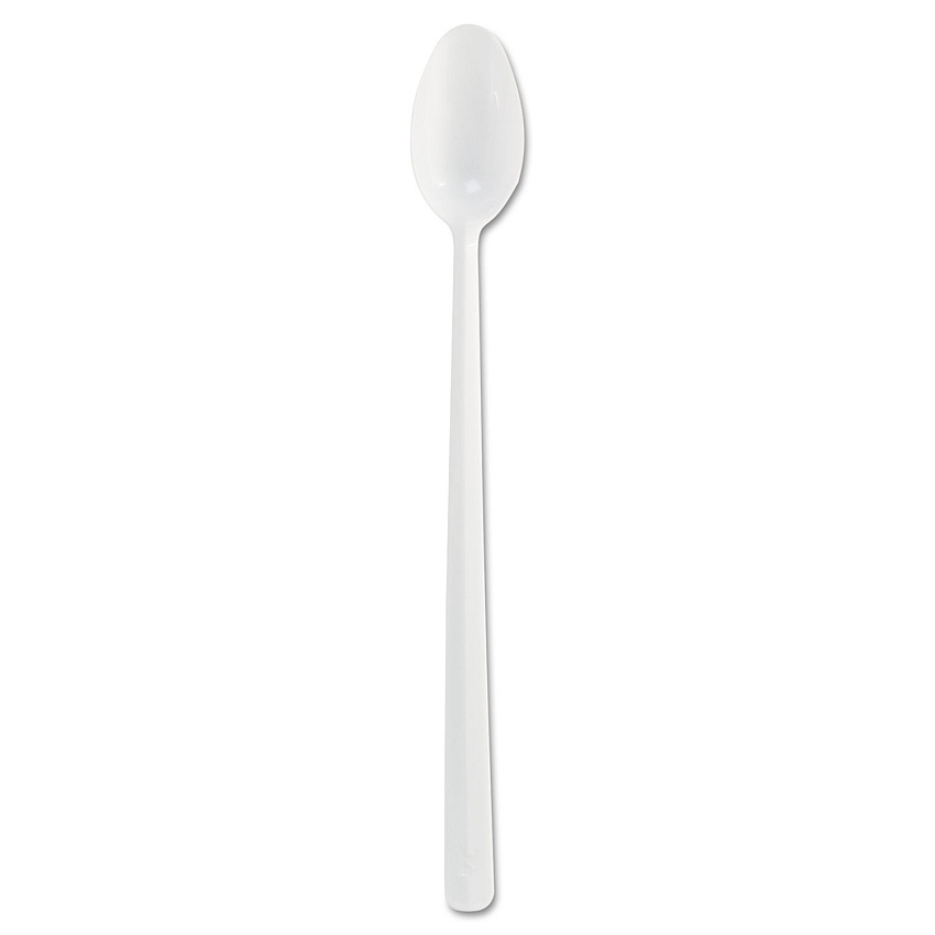 Dart Bonus Polypropylene Utensils, 8", Spoon, White, 1000/Carton (DCCSO8BW)