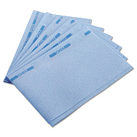 Chix Food Service Towels, 13 x 21, Blue, 150/Carton (CHI8253)