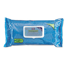 Sani Professional Hygea Adult Wash Cloths, 1-Ply, 9.5 x 11.5, Unscented, White, 60 Wipes/Tub, 6 Tubs/Carton (NICJ14143)