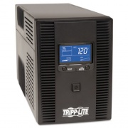 Tripp Lite SmartPro LCD Line-Interactive UPS AVR Tower, 10 Outlets, 1,500 VA, 650 J (SMART1500LDT)
