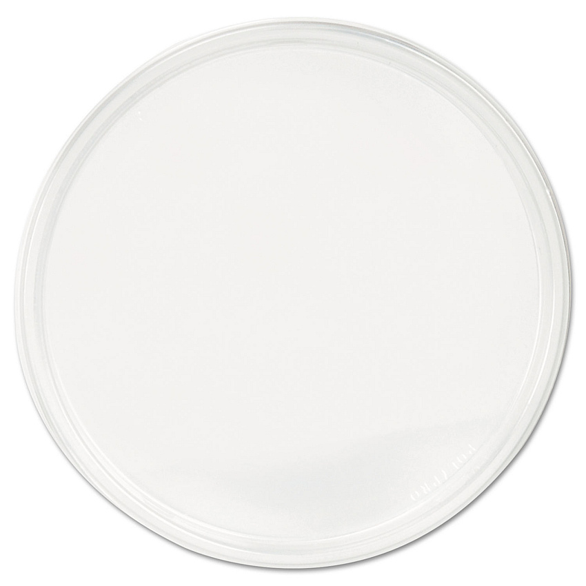 Fabri-Kal PolyPro Microwavable Deli Container Lids, Clear, Plastic, 500/Carton (FABPPLID)