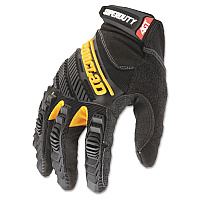 Ironclad SuperDuty Gloves, X-Large, Black/Yellow, 1 Pair (IRNSDG205XL)
