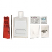 Medline Biohazard Fluid Clean-Up Kit, 10.3 x 1.6 x 10.5, 7 Pieces, Synthetic-Fabric Bag (MPH17CE210)