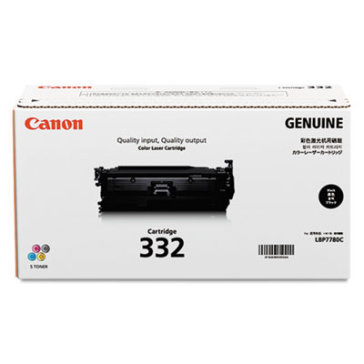 Canon 6264b012 (332ll) Toner, 12,000 Page-Yield, Black