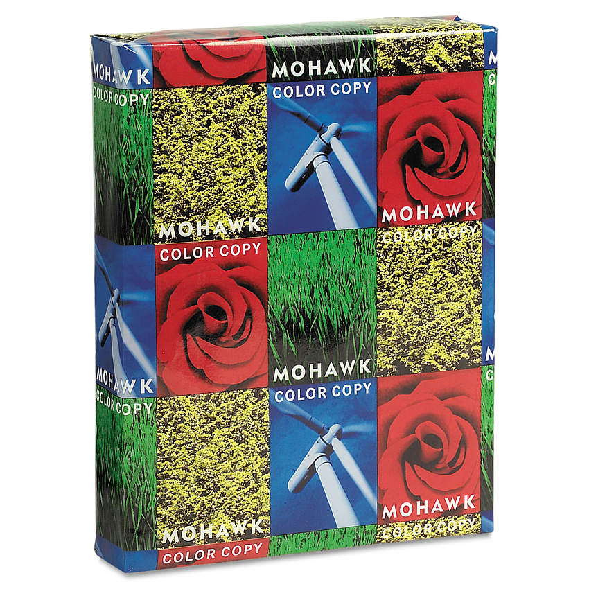 Mohawk Color Copy 98 Paper and Cover Stock, 98 Bright, 80 lb Cover Weight, 8.5 x 11, 250/Pack (MOW12214)