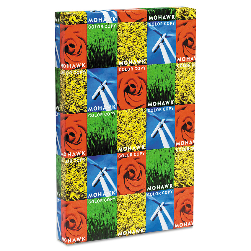 Mohawk Color Copy 98 Paper and Cover Stock, 98 Bright, 80 lb Cover Weight, 18 x 12, 250/Pack (MOW12216)