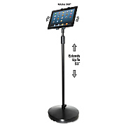 Kantek Floor Stand for iPad and Other Tablets, Black (KTKTS890)