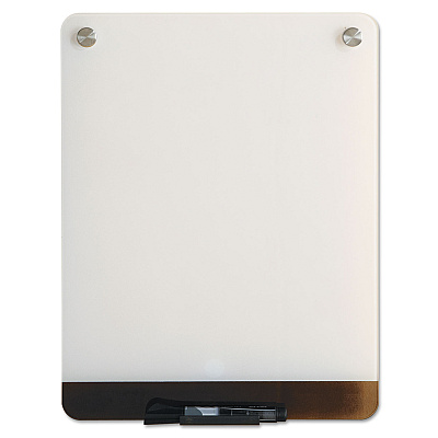 Iceberg Clarity Personal Board, 12 x 16, Ultra-White Backing, Aluminum Frame (ICE31120)